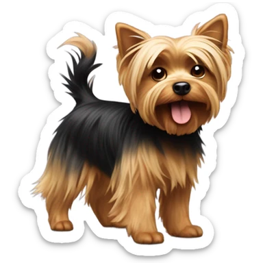yorkie twerking sticker