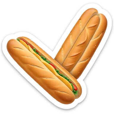 baguette sticker