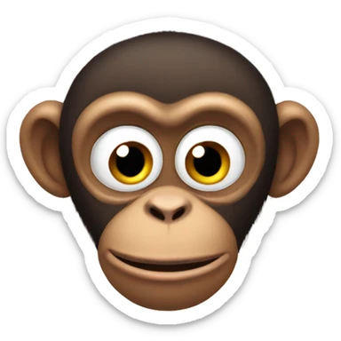 family guy monkey  sticker