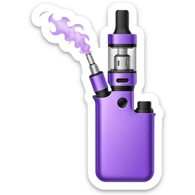 vape paars sticker
