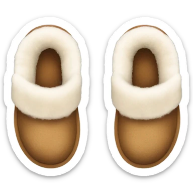 UGG slippers  sticker