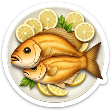 Cena del pescaito sticker