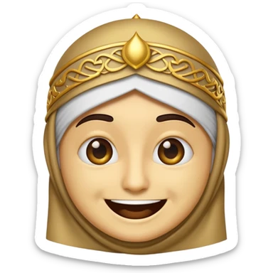 Islamic funny emoji sticker
