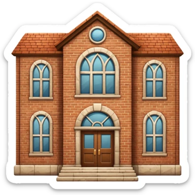 School building sticker
