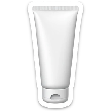 Lotion tube sticker