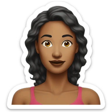 40 years old hot woman sticker