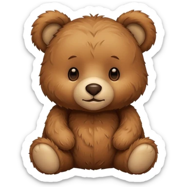 Oso de peluche Adorable sticker