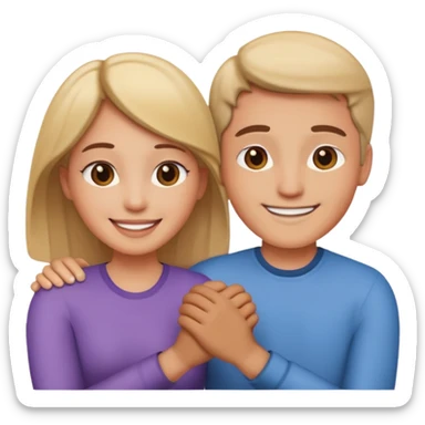 Amour à distance sticker