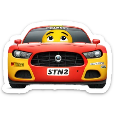 Race car  sticker