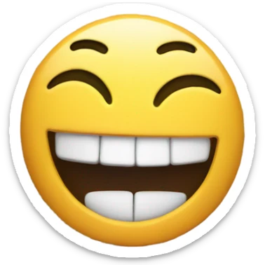 Happy face with pile of salt sticker