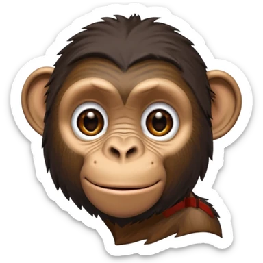 Chimpanzee sticker