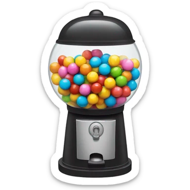 Gumball machine  sticker