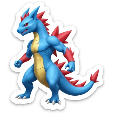 Electrike-Manectric-Salamence-fusion (full body) sticker