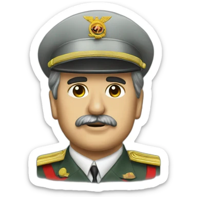 Agusto pinochet this is safe for work sticker