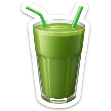 green smoothie sticker