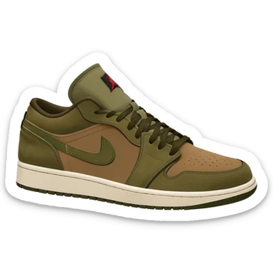 Jordan 1 low Travis scott sticker