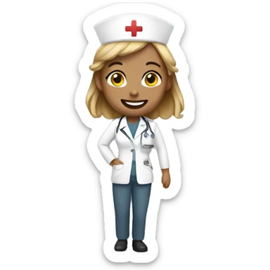 nurse  sticker