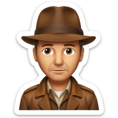 Indiana Jones sticker