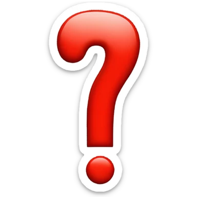 red exclamation mark sticker