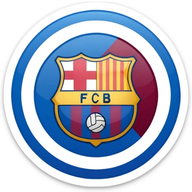 Fc Barcelona logo sticker