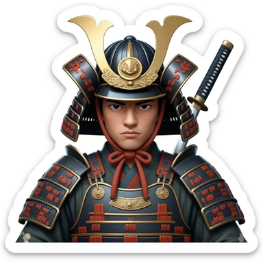 Samurai sticker