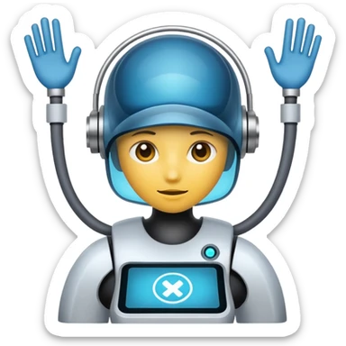 Masturbating sticker