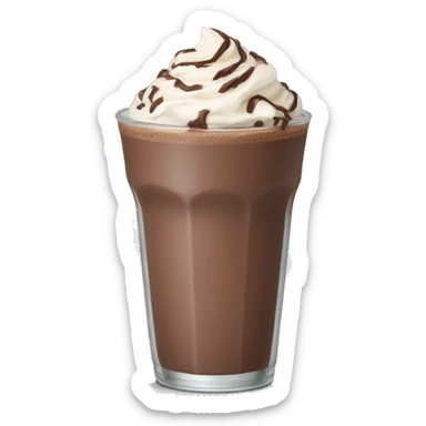 chocolate milkshake sticker