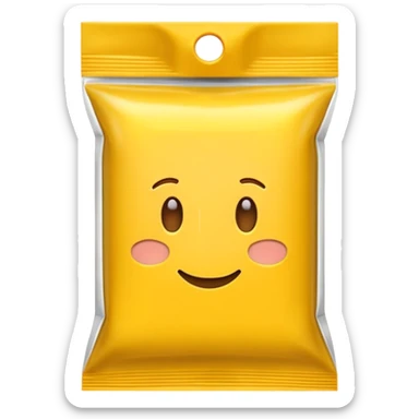 mustard packet sticker