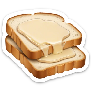 Peace of Lard on a bread sticker