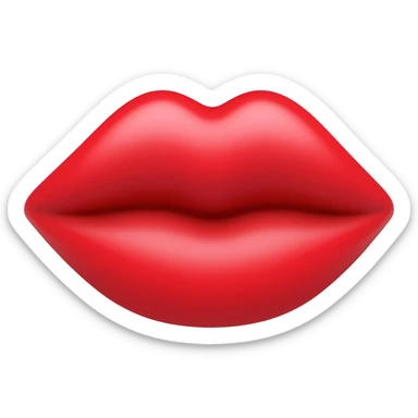 Kiss sticker