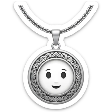 necklace hipster no human necklace only sticker