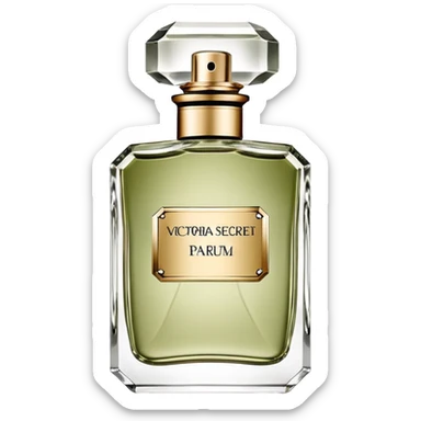 Victoria Secret parfum in pale olive sticker