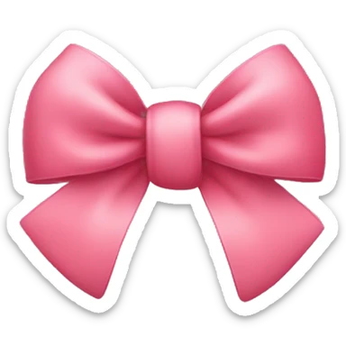 just a cute bow sticker