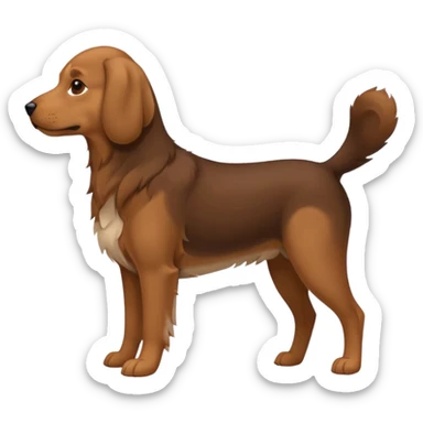Please make it a side profile so it looks like this: 🐕 sticker
