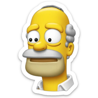 Homer-Simson sticker