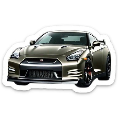 nissan gtr R35 sticker