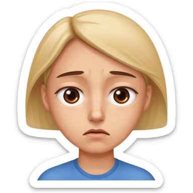 Eye twitching sticker