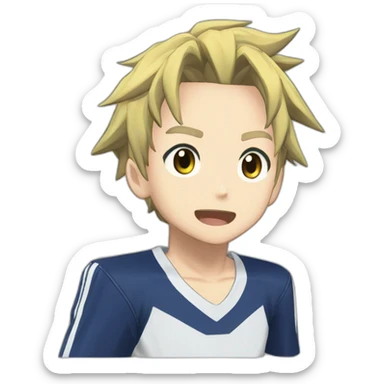 Mark Evans inazuma eleven sticker
