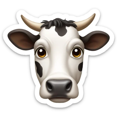 cow sticker