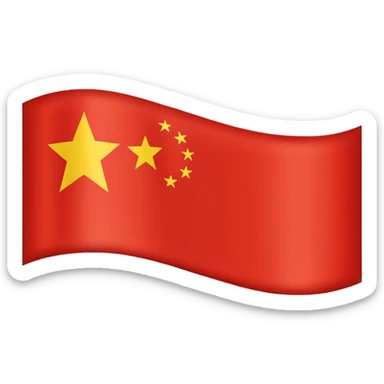 Wavy soviet union flag emoji sticker
