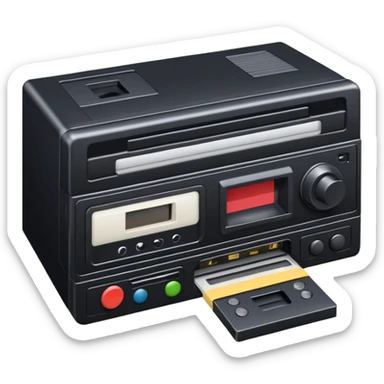 VCR sticker