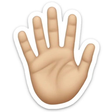 thai greting hands sticker