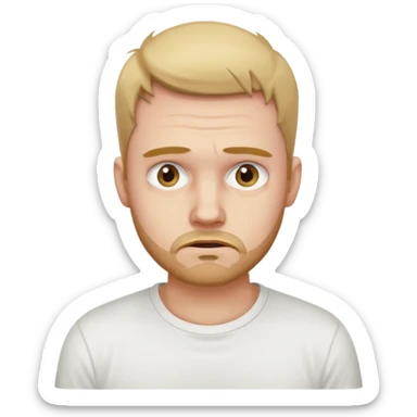 hungry man

 sticker