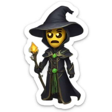 warlock sticker