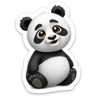 Panda sticker