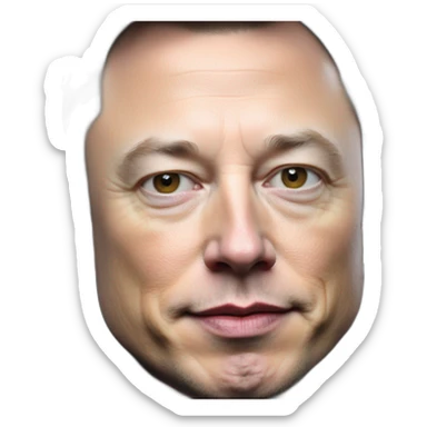 Elon musk in Koenigsegg Agera sticker