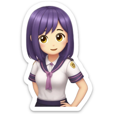 yuri ddlc sticker