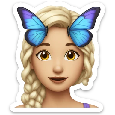 Mariposa  sticker
