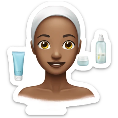 Skin care  sticker