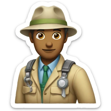 Paleontologist sticker